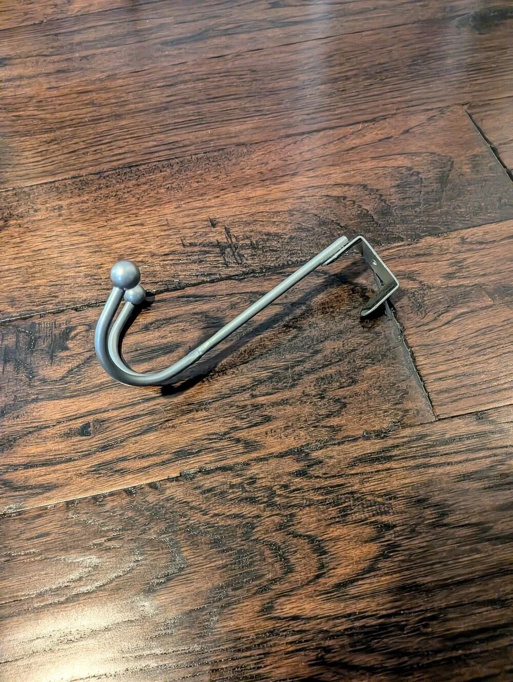 Silver Over-the-Door Hooks - 2-Pack